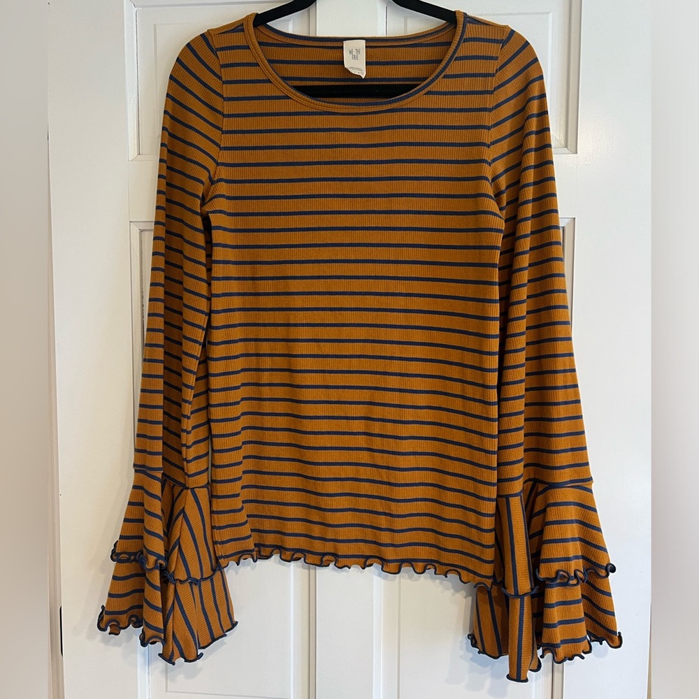 We The Free Ruffle Bell Sleeve Top - Picture 2 of 6